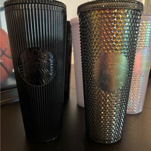 Starbucks Black and Iridescent Tumbler (sold each )
